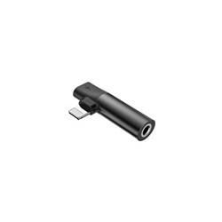 WG - Adapter Lightning na 3.5 mm audio Jack, černá