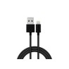 WG - Datový kabel Lightning MFI na USB-A, 2 metry, černá