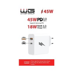 WG - Bezdrátová nabíječka do auta WG 32, 15W, s elektrickou přísavkou, černá