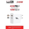 WG - Bezdrátová nabíječka do auta WG 32, 15W, s elektrickou přísavkou, černá