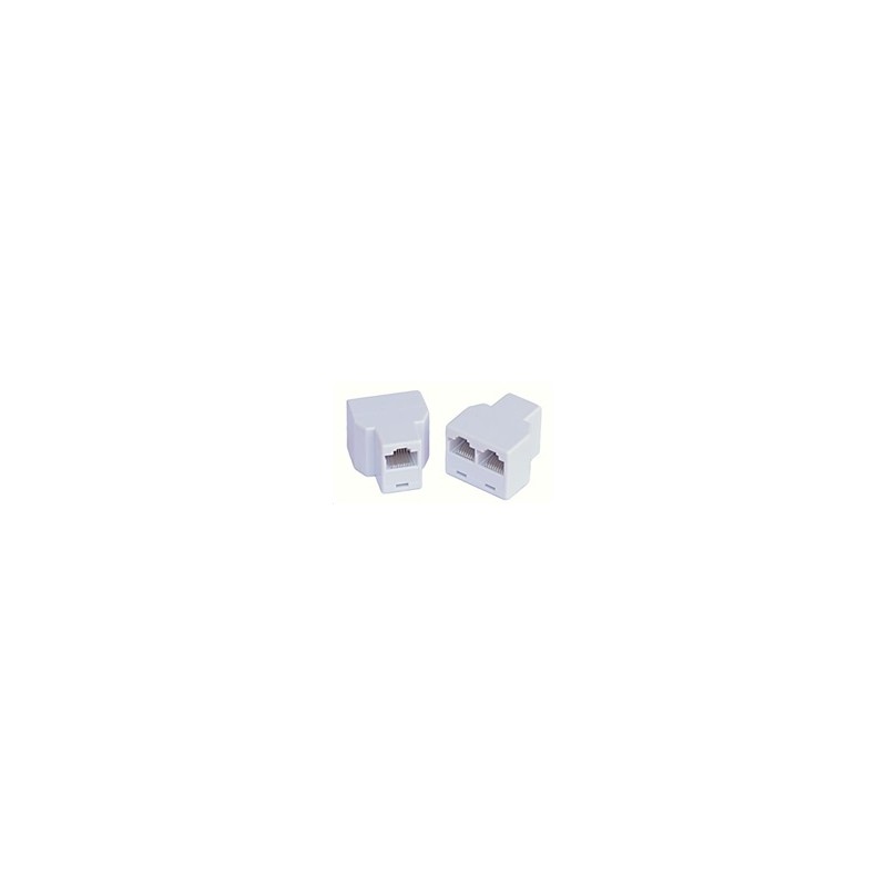 Dvojspojka RJ45, 1x8p8c/2x8p8c - telefonní