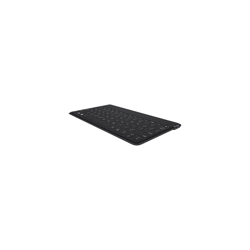 Logitech Keys-To-Go - Klávesnice - bezdrátový - Bluetooth - italská - černá