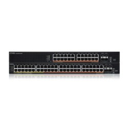 Zyxel XMG2230-28HP, L3 Access Switch, 24x 2.5G AC:700W PoE , DC:1440W PoE, 4 x SFP+ Uplink, incl 1 yr NebulaFlex Pro