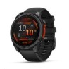 Garmin fenix® 8 – 47 mm, AMOLED, Slate grey a Černý silikonový řemínek, EU