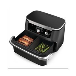 Ninja AF500EU Foodi FlexDrawer horkovzdušná fritéza 10,4 l, DualZone, MegaZone, 7v1