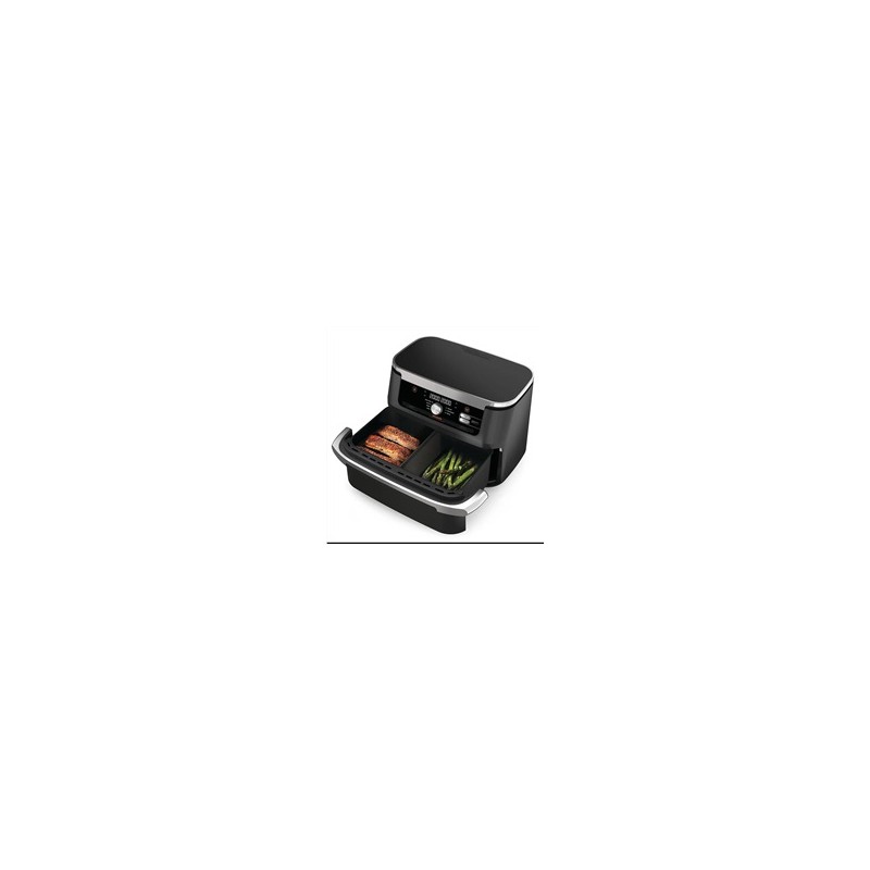 Ninja AF500EU Foodi FlexDrawer horkovzdušná fritéza 10,4 l, DualZone, MegaZone, 7v1