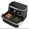 Ninja AF500EU Foodi FlexDrawer horkovzdušná fritéza 10,4 l, DualZone, MegaZone, 7v1