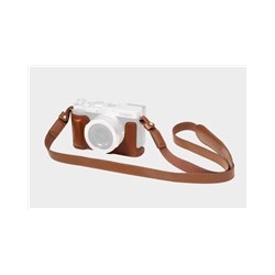 SmallRig 6275 Leather Half Case Kit for Panasonic LUMIX L10 Brown