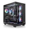 BAZAR THERMALTAKE Case View 380 XL TG ARGB, ATX, Průhledná bočnice, 4x 120mm ARGB Fan, černá POŠKOZENÝ OBAL