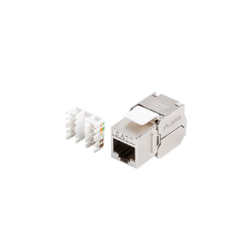 Lanberg Keystone Modul bez nástrojů RJ45 CAT.7 FTP 180° LA