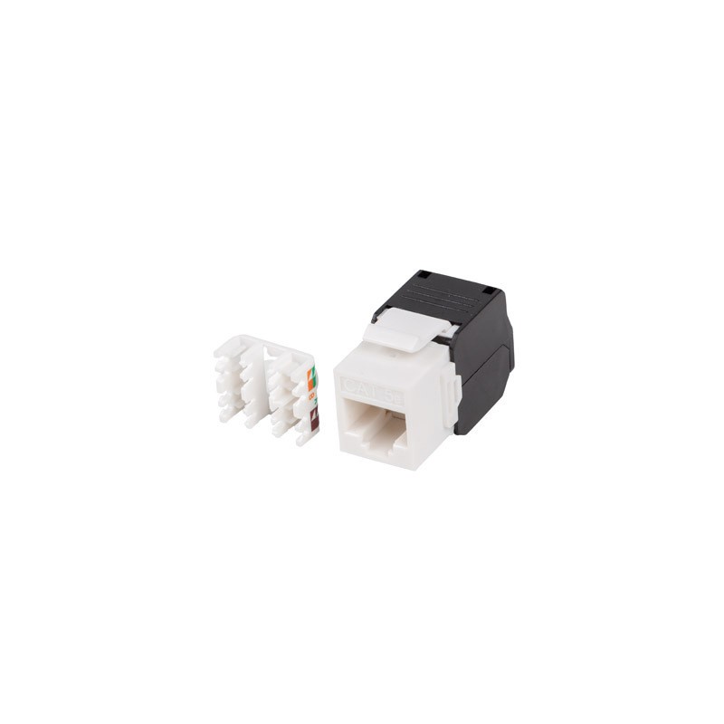 Keystone Modul bez kabelů RJ45 CAT.5E UTP Lanberg