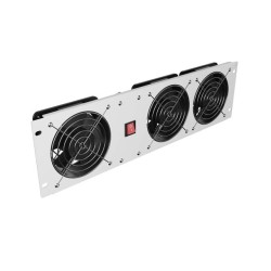 VERTIKÁLNÍ VENTILAČNÍ PANEL 19?? 3U PRO RACK TŘI V AK1506S