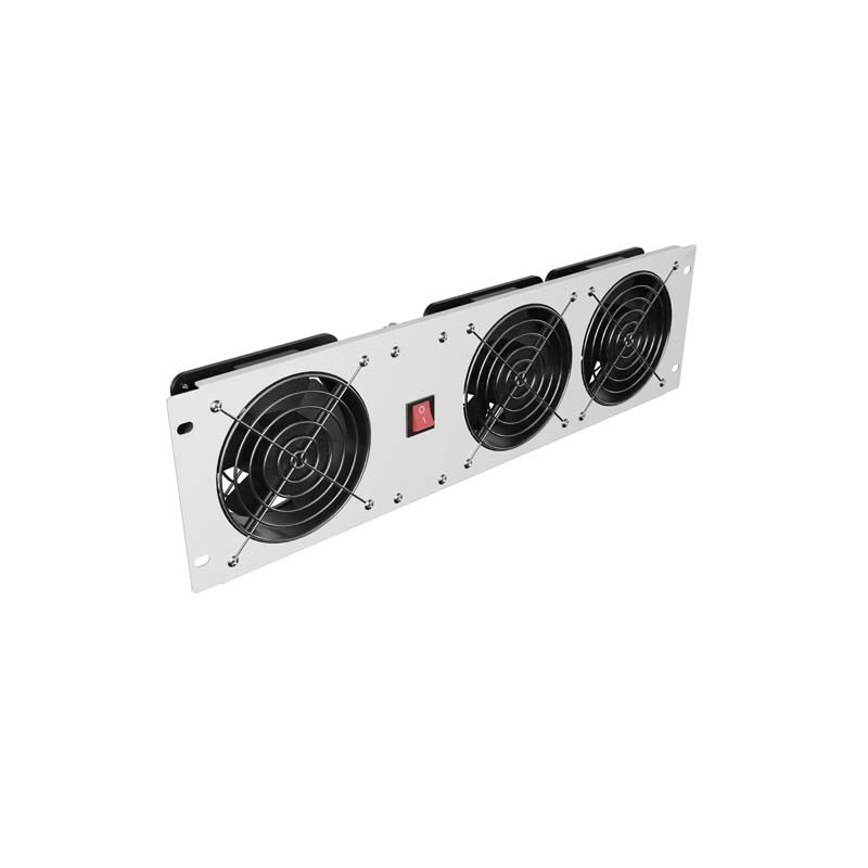 VERTIKÁLNÍ VENTILAČNÍ PANEL 19?? 3U PRO RACK TŘI V AK1506S