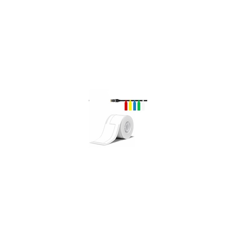 Niimbot štítky na kabely T 25x76mm 200ks Bílé pro B21, B21S, B3, B1S