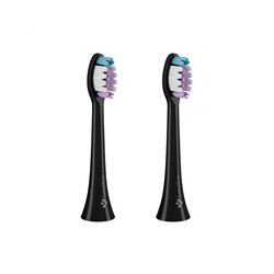 TrueLife SonicBrush Clean-series heads Sensitive black 2 pack