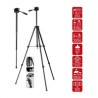 BAZAR - Braun stativ LW 168S (62-168cm, 1500 g, 3-směrná hlava, max.5kg, monopod) - POŠKOZENÝ OBAL