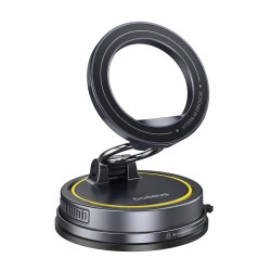 Baseus VC2 Flex Suction Cup Magnetický Držák do Auta Cosmic Black