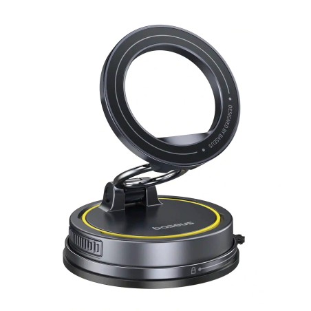 Baseus VC2 Flex Suction Cup Magnetický Držák do Auta Cosmic Black