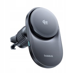 Baseus PrimeTrip VC2 Pro Cooling Magnetický Držák do Auta s Bezdrátovým Nabíjením 25W Cosmic Black