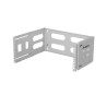 SKLÁDACÍ DRŽÁK PRO MONTÁŽ NA STĚNU 19" 4U 497X400/240 ŠEDÝ LANBERG