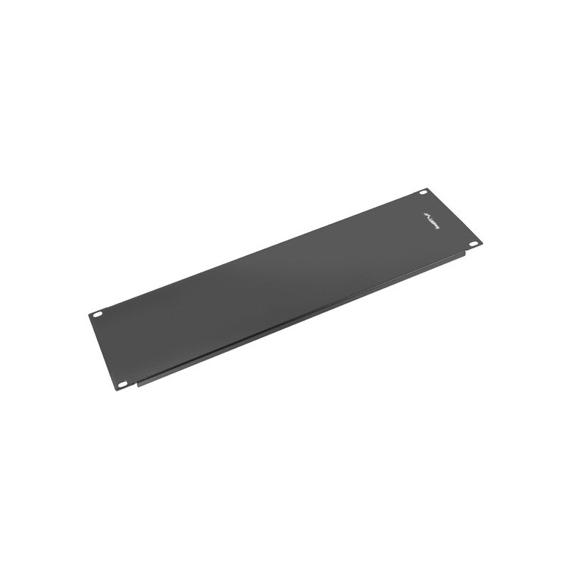 19" zaslepovací Panel 3U černý Lanberg
