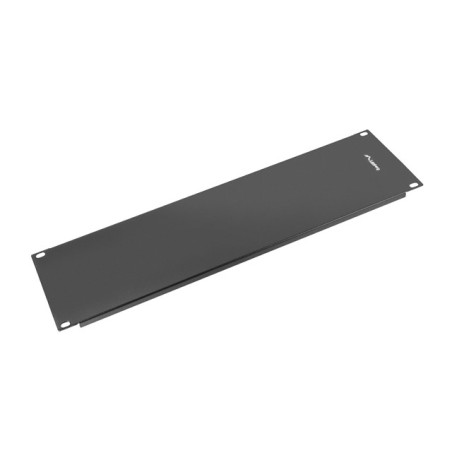 19" zaslepovací Panel 3U černý Lanberg