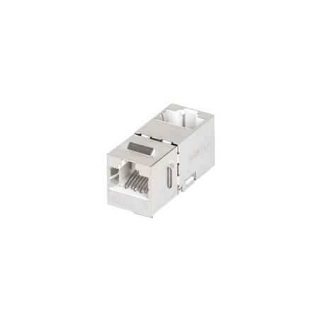 PRŮCHODOVÝ KONEKTOR KEYSTONE RJ45- RJ45 CAT.6 FTP 90 LANBERG