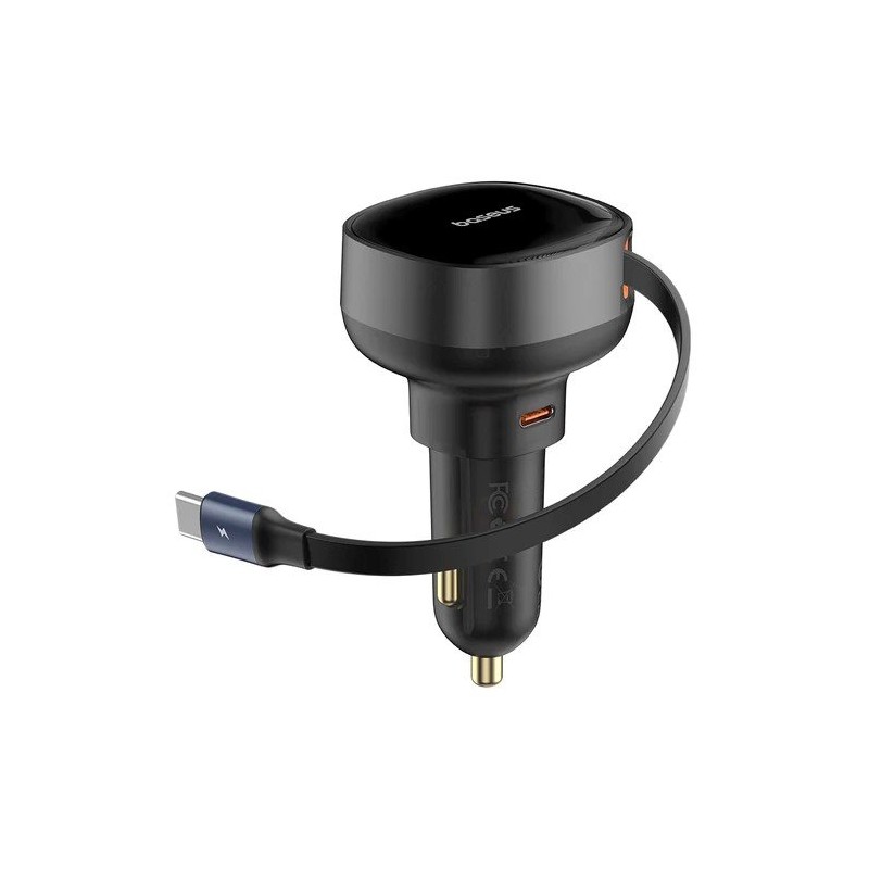 Baseus Enjoyment Pro Nabíječka do Auta USB-C 60W Cluster Black