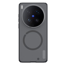 Nillkin Super Frosted PRO Magnetic Zadní Kryt pro Vivo X300 Ultra Transparent Black