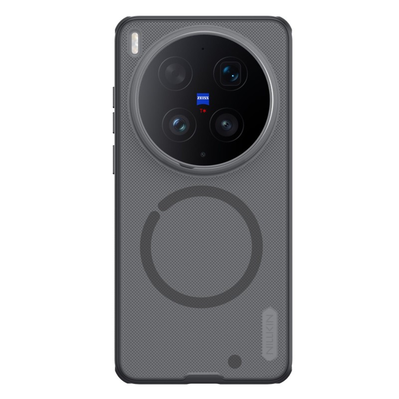 Nillkin Super Frosted PRO Magnetic Zadní Kryt pro Vivo X300 Ultra Transparent Black