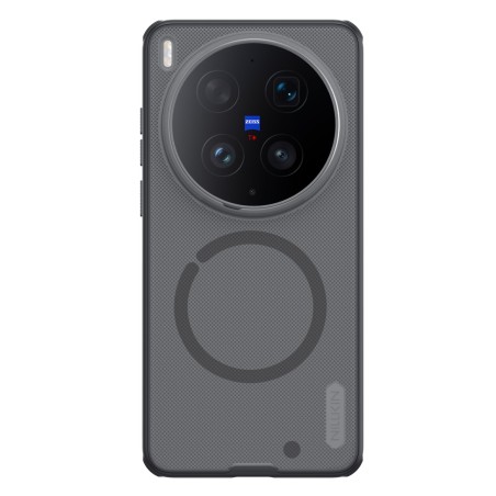 Nillkin Super Frosted PRO Magnetic Zadní Kryt pro Vivo X300 Ultra Transparent Black