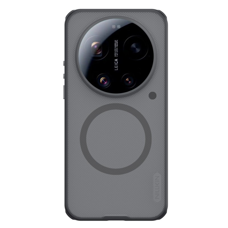 Nillkin Super Frosted PRO Magnetic Zadní Kryt pro Xiaomi 17 Ultra Transparent Black