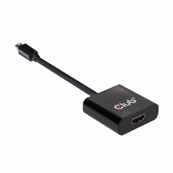 Club3D Adaptér aktivní mini DisplayPort 1.2 na HDMI 2.0 4K60Hz UHD, (M/F), 20cm