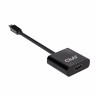 Club3D Adaptér aktivní mini DisplayPort 1.2 na HDMI 2.0 4K60Hz UHD, (M/F), 20cm