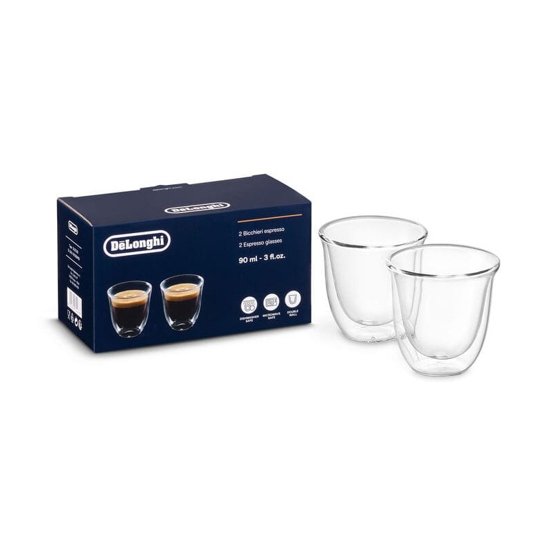 Skleničky na espresso DeLonghi