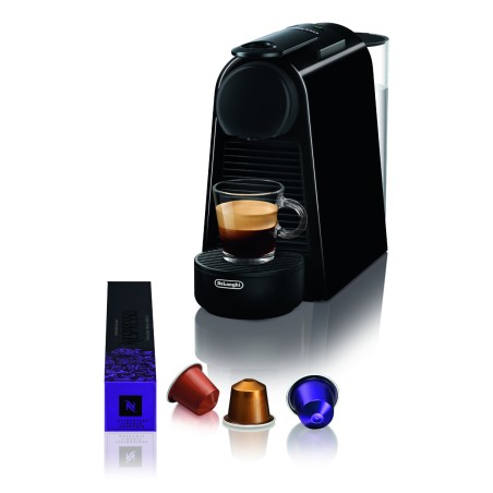 DeLonghi Nespresso Essenza Mini Black kávovar na kapsle, 19 bar, automatické vypnutí, černá