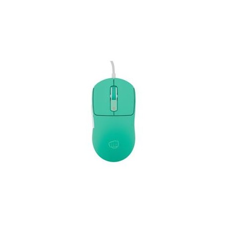 Fury Herní myš Tanto T4, herní, 12000DPI, USB, optická, drátová, RGB, 7 tlačítek, kabel délka 1,8m, tyrkysová