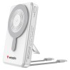 Verbatim power banka Charge ,n, Go 2C Display s kabely 12V, nabíjení telefonu, 32273, 10000mAh, magnetické připevnění, stříbrná