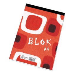 Blok linkovaný, A4, 50listů,poznámkový, DOPRODEJ