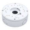 Vivotek AM-71H, venkovní instalační krabice, hliníková slitina, bílá, závit 3/4", O141,8 × 51 mm