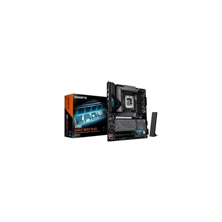 GIGABYTE MB Sc LGA1851 Z890 EAGLE WIFI7 PLUS, Intel Z890, 4xDDR5, WiFi, 1xUSB4, 1xDP