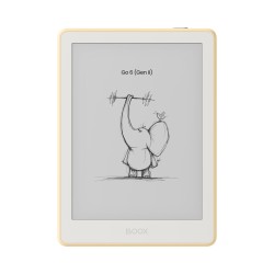 E-book ONYX BOOX GO 6 (Gen II), custard, 6" Carta 1300, 32GB, Bluetooth, Android 11, E-ink displej