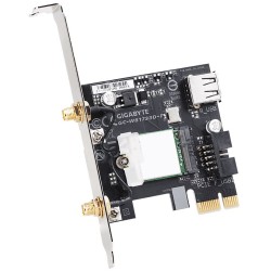 GIGABYTE GC-WB1733D-I, WiFi 802.11ac, Bluetooth 5, PCIe, Dual Band, 1734 Mbps