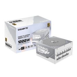 GIGABYTE GAMING 1000W 80PLUS Gold Modular white
