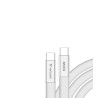 Verbatim USB-C kabel SoftTouch USB C samec - USB C samec, 60W, 1.2m, Bílá, box, 30274