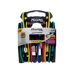 Master Lock Upínací gumy s háčky (10 ks / balení)