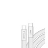Verbatim USB-C kabel SoftTouch USB C samec - USB C samec, 100W, 1.2m, Bílá, box, 30277