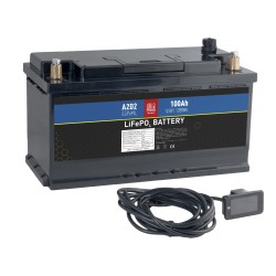 A2D2 baterie LiFePO4 12,8V 100Ah F15 SELF-HEAT Car Battery Case & waterproof display (Gotion cells)