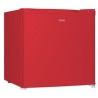 CHiQ CSD46D4RE minibar, 46 litrů, 2 přihrádky, 0 °C až +10 °C, 39 dB, červený