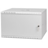 LEXI-Net 19" nástěnný rozvaděč Basic 6U 520x350 - rozložený